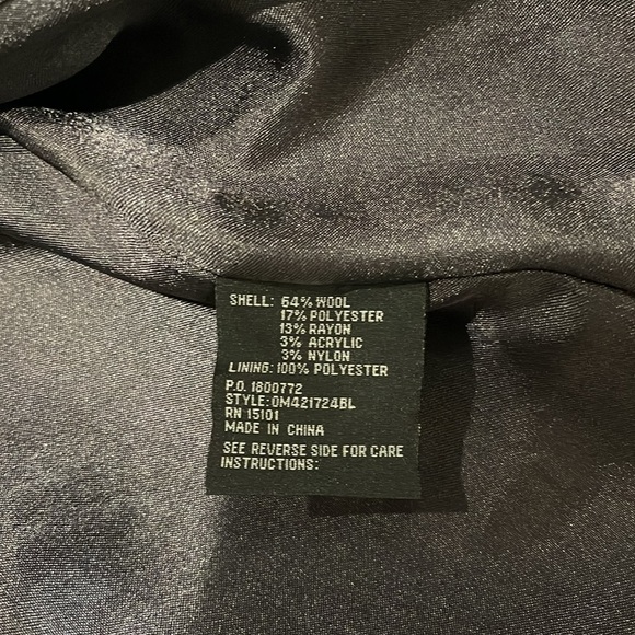 Grey pea coat - Picture 6 of 6